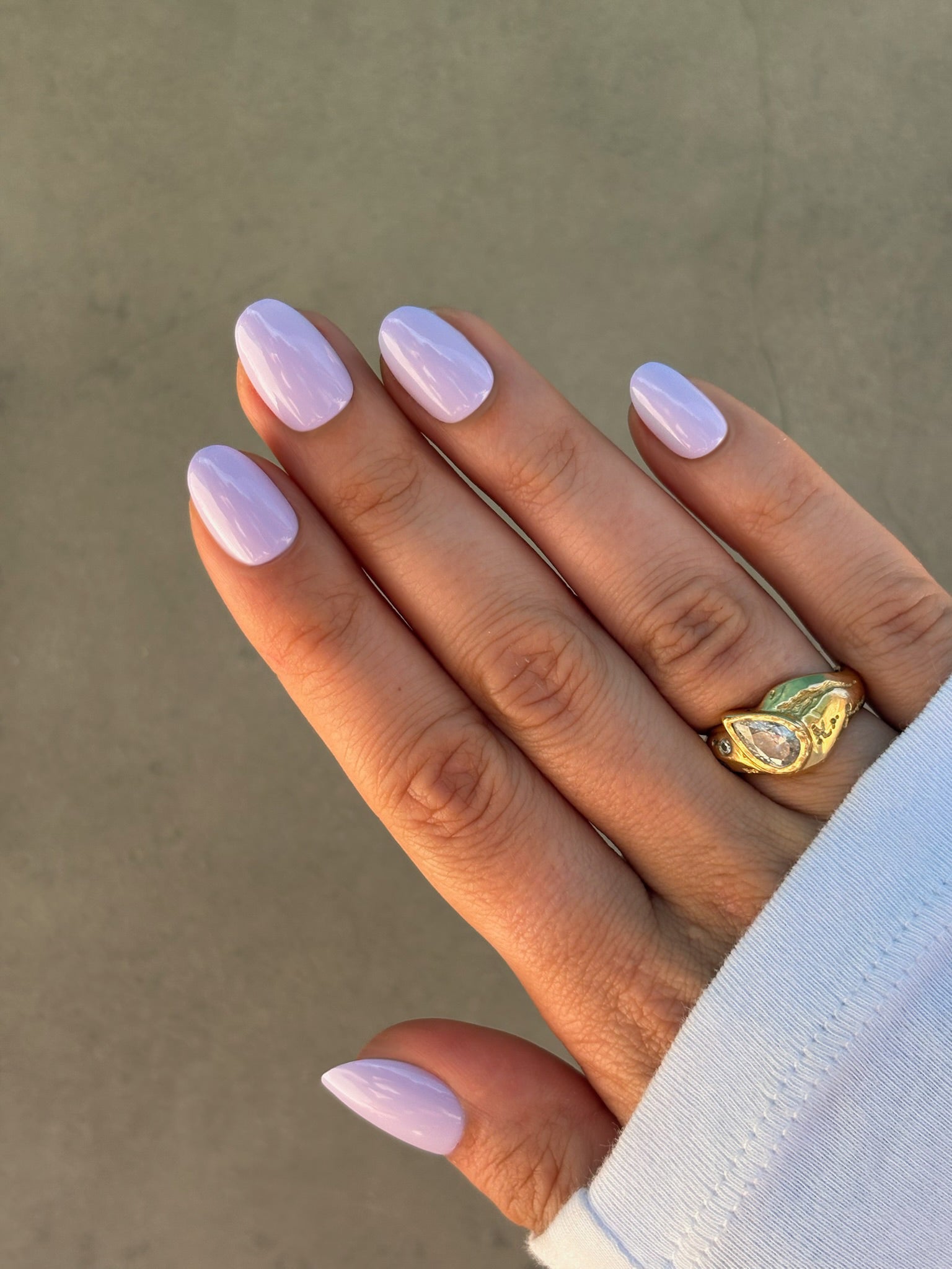 Lavender - oval