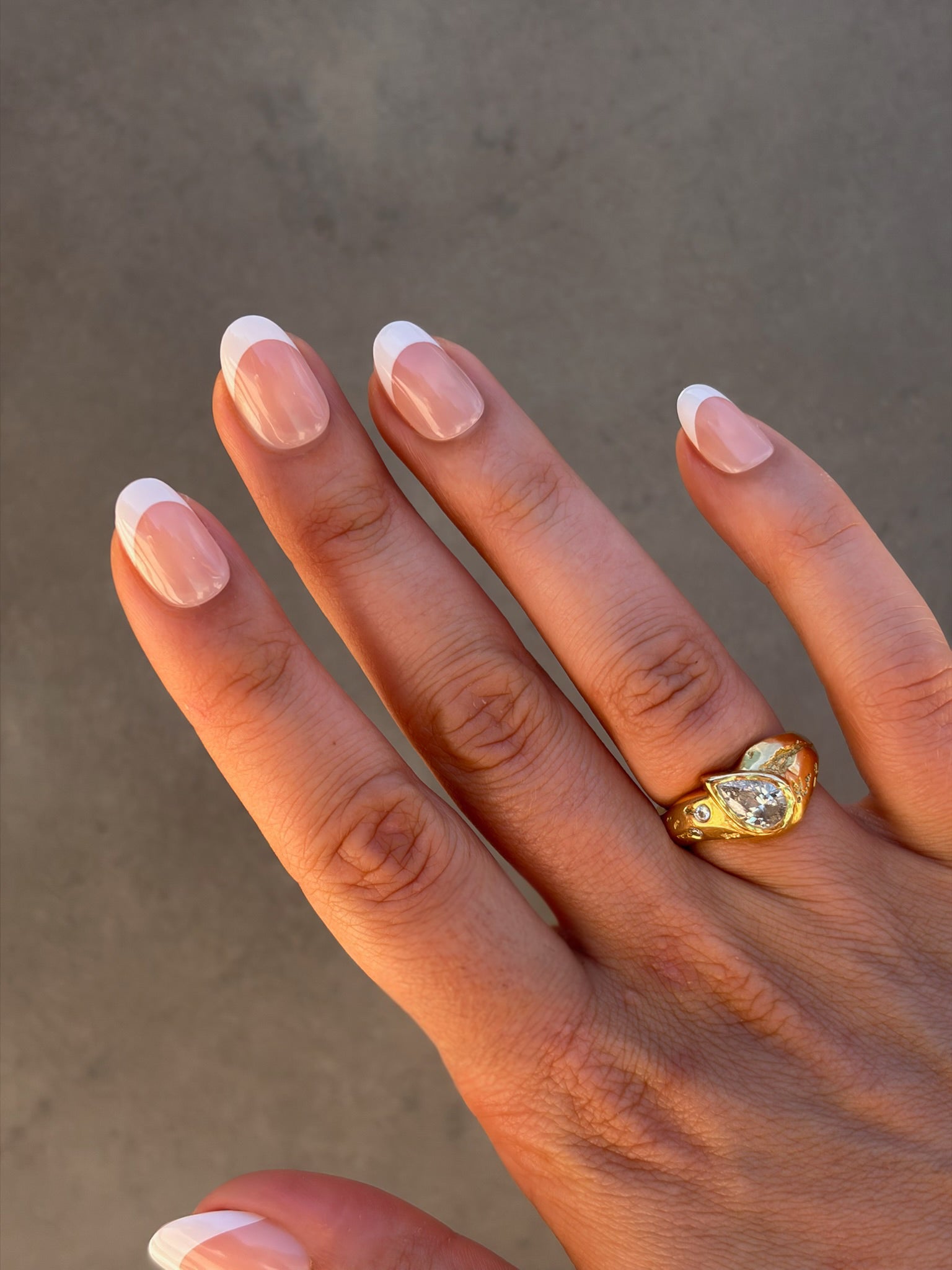 Modern French - oval